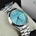 Đồng Hồ Nam Citizen Automatic Tsuyosa NJ0151-88M Màu Xanh Bạc
