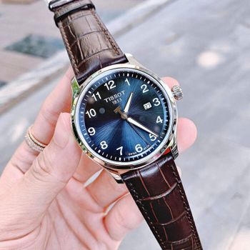 Đồng Hồ Nam Tissot Gent Xl Classic T116.410.16.047.00 Màu Xanh Nâu