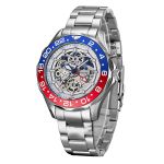 Đồng Hồ Nam Tsar Bomba Gmt Hybrid Diver Clock TB8802A-CW Màu Bạc