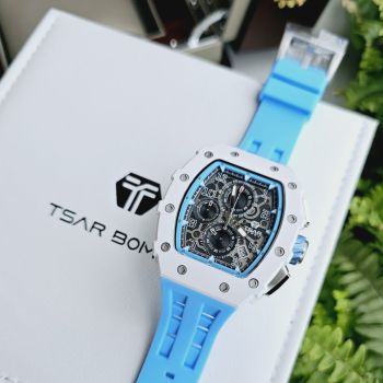 Đồng Hồ Nam Tsar Bomba TB8204C-WBLUE Màu Xanh Blue