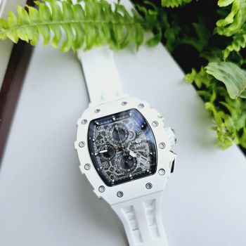 Đồng Hồ Nam Tsar Bomba TB8204C-W Màu Đen Trắng