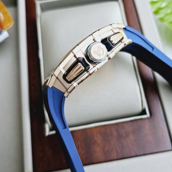 Đồng Hồ Nam Tsar Bomba TB8204Q-GBLUE Màu Xanh/Vàng Hồng