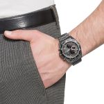Đồng Hồ Nam Michael Kors Lansing Chronograph Gunmetal Ion-Plated Men's Watch MK8340 Màu Xám Đậm