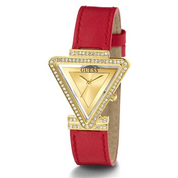 Đồng Hồ Nữ Guess GW0504L2 Quartz Gold Tone Màu Đỏ