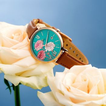 Đồng Hồ Nữ Fossil Jacqueline Leather Watch ES5274 Màu Nâu