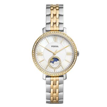 Đồng Hồ Nữ Fossil Jacqueline Sun Moon Multifunction Watch ES5166 Màu Demi
