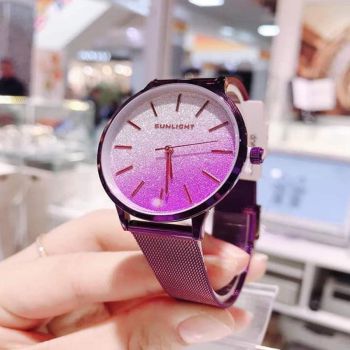 Đồng Hồ Nữ Sunlight Watches For Women 97951 Màu Tím