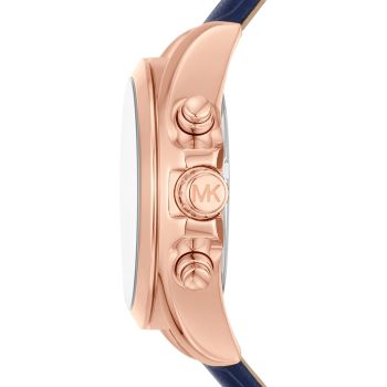 Đồng Hồ Nữ Michael Kors MK Bradshaw Leather Watch MK2960 Màu Xanh Navy