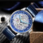 Đồng Hồ Nam Waldhoff Paragon Pearl Royal Blue 12CM 43.5mm Màu Xanh Blue