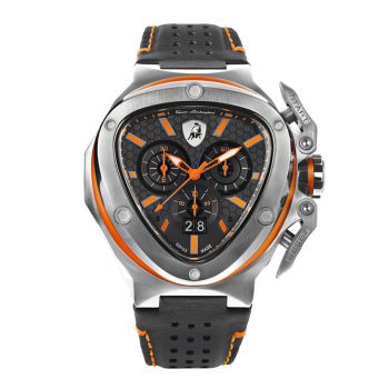 Đồng Hồ Nam Tonino Lamborghini Spyder X SS Chrono T9XB-SS Màu Đen Cam