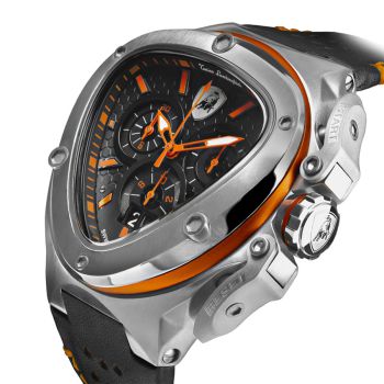Đồng Hồ Nam Tonino Lamborghini Spyder X SS Chrono T9XB-SS Màu Đen Cam