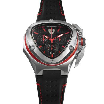 Đồng Hồ Nam Tonino Lamborghini Spyder X SS Chrono T9XA-SS Màu Đen Đỏ