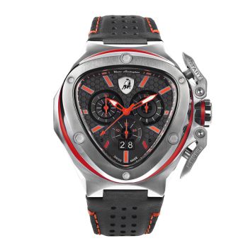 Đồng Hồ Nam Tonino Lamborghini Spyder X SS Chrono T9XA-SS Màu Đen Đỏ