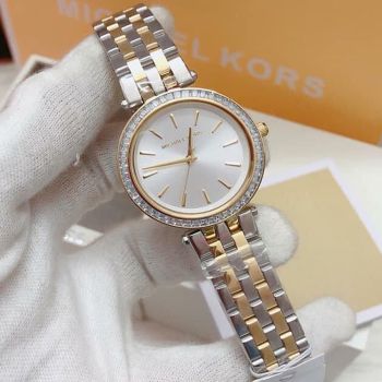Đồng Hồ Nữ Michael Kors MK Darci Mini Watch MK3405 33mm Màu Vàng Bạc