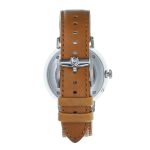 Đồng Hồ Nam Dufa Aalto Automatic Power Reserve Blue DF-9024-02 42mm Màu Xanh Navy Nâu