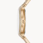 Đồng Hồ Nữ Michael Kors Gabbi Gold-Tone Watch And Bracelet Gift Set MK1031 Màu Vàng Gold