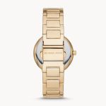 Đồng Hồ Nữ Michael Kors Gabbi Gold-Tone Watch And Bracelet Gift Set MK1031 Màu Vàng Gold