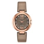Đồng Hồ Nữ Citizen  Eco-Drive Capella Rose Gold EX1513-00Y Màu Nâu