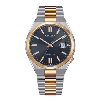 Đồng Hồ Nam Citizen Mechanical NJ0154-80H Màu Đen Vàng