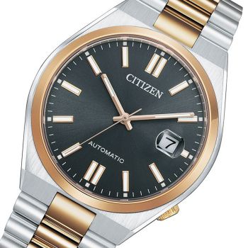 Đồng Hồ Nam Citizen Mechanical NJ0154-80H Màu Đen Vàng