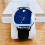 Đồng Hồ Nam Movado Museum 0607197 Màu Xanh Navy Đen
