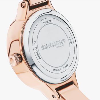 Đồng Hồ Nữ Sunlight Watches For Women 06562 Màu Đỏ Vàng Hồng