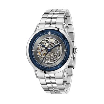 Đồng Hồ Nam Maserati Ricordo Skeleton Dial Automatic R8823133005 Màu Xanh Bạc