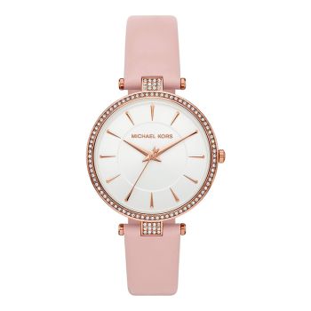 Đồng Hồ Nữ Michael Kors MK Anabeth Three-Hand Pink Leather Watch MK7171 Màu Hồng Trắng