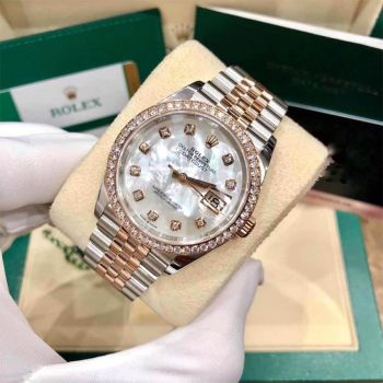 Đồng Hồ Rolex Datejust 36 126281RBR-0009 Màu Vàng Hồng