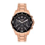 Đồng Hồ Nam Sunlight Men's Watch Cao Cấp 337001 Màu Đen Vàng Hồng