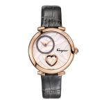 Đồng Hồ Nữ Salvatore Ferragamo Cuore Beating Heart Watch SFE200220 Màu Vàng Hồng