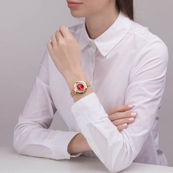 Đồng Hồ Nữ Sunlight Neometal Zamak 337127 Màu Vàng