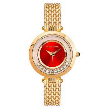 Đồng Hồ Nữ Sunlight Neometal Zamak 337127 Màu Vàng