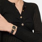 Đồng Hồ Nữ Versace Greca Glass VEU300221 Màu Đen Vàng