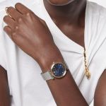 Đồng Hồ Nữ Versace Meander Watch VELW00520 Màu Bạc Mặt Xanh