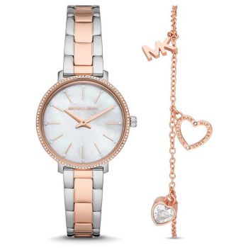 Set Đồng Hồ Nữ Michael Kors Pyper MK1066SET Màu Demi