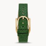 Đồng Hồ Nữ Fossil Harwell Three-Hand Green Litehide Leather ES5267 Màu Xanh Bạc