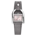 Đồng Hồ Nữ Fossil Corra ES5265 Harwell Three-Hand Light Gray Litehide Leather Màu Xám Hồng