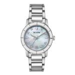 Đồng Hồ Nữ Bulova Diamond Accents Watch 96P194 Màu Bạc
