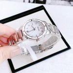 Đồng Hồ Nữ Bulova Diamond Accents Watch 96P194 Màu Bạc