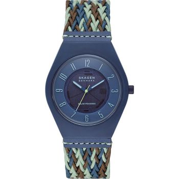 Đồng Hồ Nam Skagen Grenen Solar SKW6879 Màu Xanh Blue