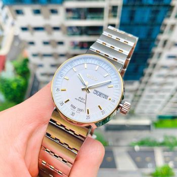 Đồng Hồ Nam Mido All Dial Demi-White 38mm - M833091113 Màu Vàng Bạc