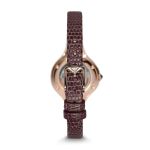 Đồng Hồ Nữ Emporio Armani Fluid Deco Automatic Diamond Mother Of Pearl Dial ARS8250 Màu Nâu