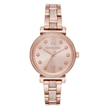Đồng Hồ Nữ Michael Kors Analog Quartz Watch MK3882 Màu Vàng Hồng