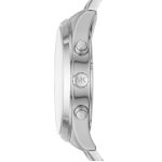 Đồng Hồ Nam Michael Kors MK Saunder Stainless Steel Chronograph Watch MK8574 Màu Bạc