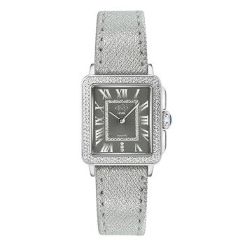 Đồng Hồ Nữ GV2 By Gevril Padova Quartz Diamond Grey Dial 12301 Màu Xám