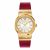 Đồng Hồ Nữ Versace Greca Logo Watch With Leather Strap VEVH00420 Màu Đỏ - Vàng Gold 38mm