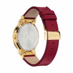 Đồng Hồ Nữ Versace Greca Logo Watch With Leather Strap VEVH00420 Màu Đỏ - Vàng Gold 38mm