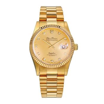 Đồng Hồ Nam Olym Pianus Sportmaster Datejust Grande OP89322AGK-V Màu Vàng Gold