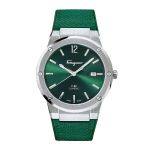 Đồng Hồ Nam Salvatore Ferragamo F-80 Karung SFDT00519 Màu Xanh Green